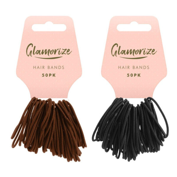 The Glamorize Hair Bands 50 Pack offers a versatile and stylish solution for all your hair styling needs. Designed to be both functional and fashionable, these hair bands come...