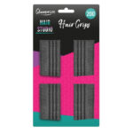 The Glamorize Secure Hold Hair Grips 200 Pack offers a practical solution for keeping your hairstyles in place with style and ease. Designed for versatility, these hair grips...