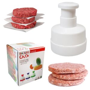 The "Hamburger Beef Burger Quarter Pounder Maker 9.5cm Mould Press 4947" appears to be a kitchen tool designed to help you shape and press homemade burger patties, specifically...