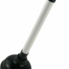 The Heavy Duty Bathroom Toilet Plunger Drainer with the model CK4068 A is designed for effectively clearing clogs in your toilet. It features a sturdy plastic stick that...