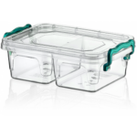 The Hobby Clear Rectangular Divided Multi Box Storage Container is a plastic storage solution with a capacity of 0.5 liters. It features a clear design, allowing for easy...