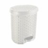 The Hobby Life Orion Rattan Pedal Dustbin Bin is a waste bin designed for household use. It has a capacity of 11.5 liters, making it suitable for use in kitchens, bathrooms, or...