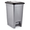 The Hobby Slim Pedal Bin 10L is likely a compact waste bin designed for use in small spaces such as bathrooms, kitchens, or offices. It typically features a slim design to fit...