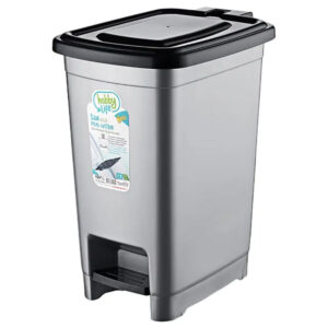 The Hobby Slim Pedal Bin with a 15-liter capacity is a type of waste bin designed for home or office use. Its slim design makes it ideal for narrow spaces, offering a stylish...