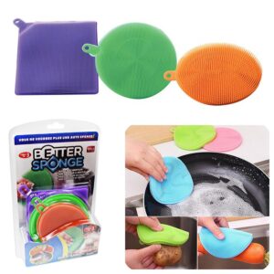 The "Hot Better Silicone Sponge Dishwashing Sponge Kitchen Cleaner 5030" is likely a kitchen cleaning product designed for washing dishes. It is made from silicone, which is...