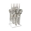 The "Huayu Best Tool Exquisite Stainless Steel 24pc Silver 9698" likely refers to a set of stainless steel tools or utensils. This set contains 24 pieces, and is described as...