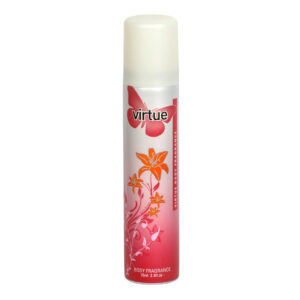 The "Insette Ladies Deodorant Body Spray Virtue 75ml - Case of 12" is a bulk purchase option for a specific fragrance of body spray designed for women. Each can in the case...