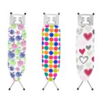 The "Ironing Board Mini Petite Assorted Designs 11185" likely refers to a compact ironing board designed for small spaces or for those who need a portable option. The "assorted...