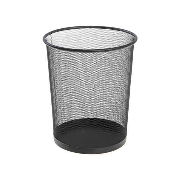 The item you are referring to is a metal mesh waste paper bin designed for office use. It measures 20 x 26 cm and is available in assorted colors. The product code appears to be...