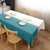 The item you're referring to is a Durane Plastic Table Cover Roll featuring a white and turquoise stripe design. It measures 1.37 meters in width and 20 meters in length. The...