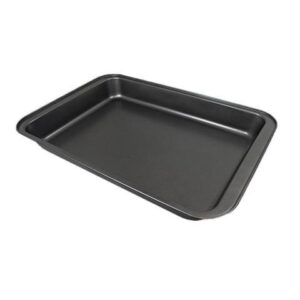 The item you're referring to is a non-stick tray designed for cooking, baking, or roasting in an oven. The dimensions of the tray are 37 cm by 25 cm, making it suitable for a...