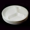 The item you're referring to is a pack of disposable white plastic divider plates, each with a diameter of 26 cm. This particular pack contains 10 plates. The product code or...