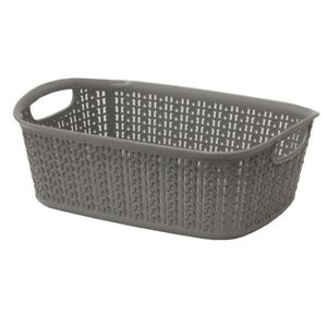 The JVL Rectangular Basket with a 3-liter capacity is likely a storage or organizing container used for various household needs. These types of baskets are typically made from...