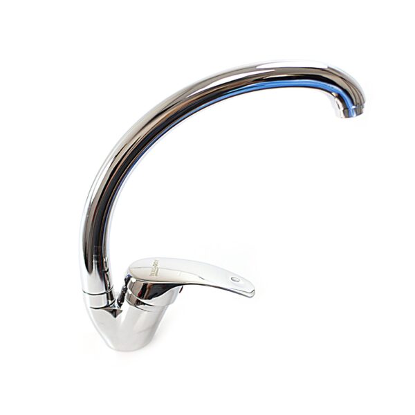 The Kitchen Basin Sink Mixer Tap with Spout for Hot and Cold Water in Chrome (model 0847) is a versatile and functional fixture for your kitchen. This tap is designed to provide...