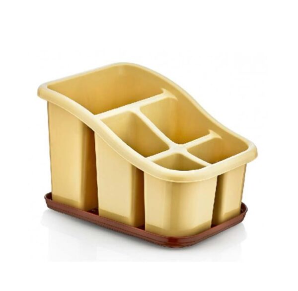 The Kitchen Cutlery Dish Holder with Water Tray (model D14011) is a practical and convenient accessory for organizing your kitchen. This particular model features five slots,...