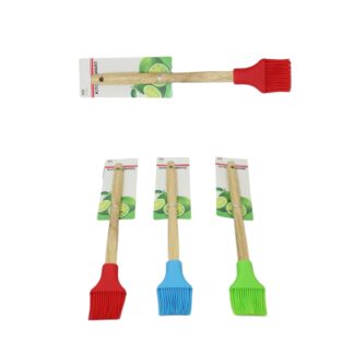 The Kitchen Silicone Pastry Brush with a Wooden Handle is a versatile kitchen tool designed for baking and cooking tasks. It measures 30 cm in length and is available in...