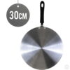 The KLASSIC Tawa/Pan with a metal finish and a 30cm diameter, model STK421, is a versatile kitchen tool suitable for a variety of cooking tasks. It is designed for use in home...