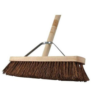 The "Kp Quality Coco Broom With Handle 18"" is a cleaning tool designed for sweeping. It typically features bristles made from natural coco fibers, which are effective for both...