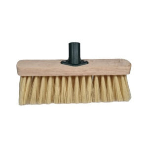 The Kp Quality Cream PVC Broom Head 12" is a cleaning tool featuring a broom head made from PVC (polyvinyl chloride) material. It is designed for durability and effective...