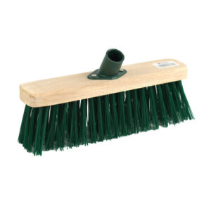 The Kp Quality Green PVC Broom Head, measuring 12 inches, is a cleaning tool designed for effective sweeping. Typically, this type of broom head is made with durable PVC...