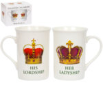 The Leonardo Collection Her Ladyship Fine China Mug - Set of 2
