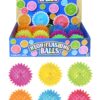 The "Light Up Spiky Flashing Bouncing Balls" are a fun and entertaining toy designed for both children and adults. Each ball measures 6.5 cm in diameter and is available in...