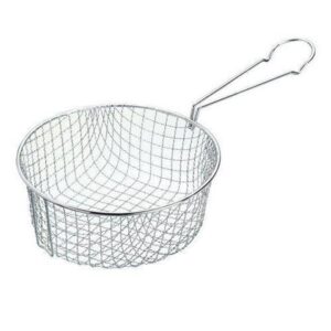 The Long Handle Wire Chip Frying Basket, model HCH019, is an essential kitchen tool designed for frying and cooking. Measuring 7 inches, this basket is ideal for preparing...