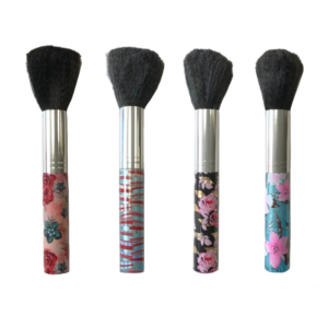 The Make Up Powder Brush with a Printed Floral Handle, measuring 15.5 cm, is a delightful addition to any makeup collection. This brush is designed for applying powder makeup...