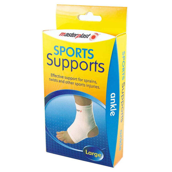 The Masterplast Sports Supports Ankle is a product designed to provide support and stability to the ankle joint, often used by athletes or individuals recovering from minor...