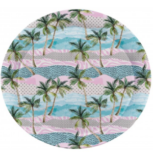 The Melamine Round Serving Tray with a diameter of 28 cm and the model number ALB1810 features assorted designs. This type of tray is typically made from melamine, a durable and...