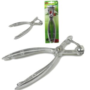 The Metal Cherry Pit Remover, measuring 19 cm, is a handy kitchen tool designed to easily remove pits from cherries. The model number for this particular product is 5218. It's a...