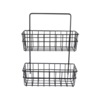 The Metal Kitchen Bathroom Rack with dimensions of 33 x 20.5 x 8.5 cm comes in assorted colors and is identified by the model number 6871. This versatile rack is designed to...