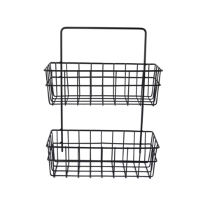 The Metal Kitchen Bathroom Rack with dimensions of 33 x 20.5 x 8.5 cm comes in assorted colors and is identified by the model number 6871. This versatile rack is designed to...