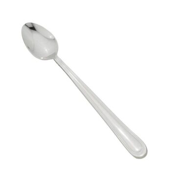 The "Metal Long Ice Cream Dessert Latte Spoon" is a set of six spoons, each measuring 18.5 cm in length. These spoons are designed for use with desserts, ice cream, or lattes,...