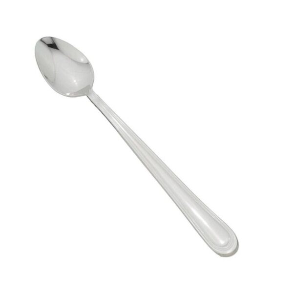 The "Metal Long Ice Cream Dessert Latte Spoon" is a set of six spoons, each measuring 18.5 cm in length. These spoons are designed for use with desserts, ice cream, or lattes,...