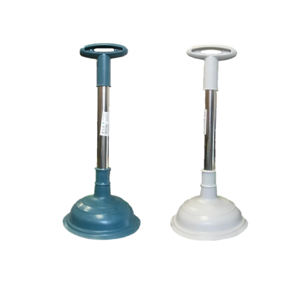 The Metal Toilet Plunger 29 cm is a durable and essential tool designed for effectively unclogging toilets. It comes in assorted colors, adding a touch of style to its practical...