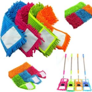 The Microfibre Cleaning Mop Head Cover measuring 41 x 13 cm is designed to fit various mop heads for effective cleaning. It is made of microfiber material, which is known for...