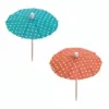 The Mini Food Cocktail Drinks Umbrella Picks set includes 10 pieces, each measuring 10 cm in length. These decorative picks are useful for garnishing cocktails or adorning food...