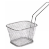 The Mini Square Metal French Fries Chips Serving Mesh Basket is a small, stylish serving accessory designed for presenting fries or chips. Its dimensions are 10 x 6.5 x 8.5 cm,...