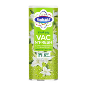 The Neutradol Fresh Lily Carpet Deodorizer is a product designed to eliminate odors and freshen up carpets, leaving a pleasant fresh lily scent. This specific listing is for a...