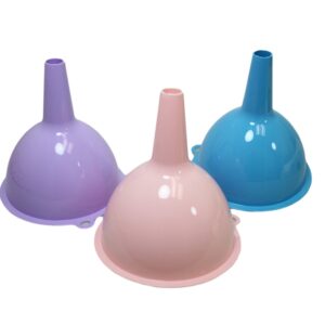 The "No.4 Plastic Kitchen Funnel Assorted Colours ZP245 (Parcel Rate)" appears to be a product description for a plastic kitchen funnel available in different colors. The "No.4"...