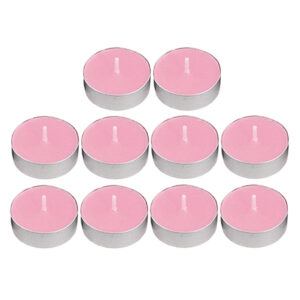 The Opella Sunset Pink Tealight Candles are designed to provide a beautifully scented ambiance for any occasion. This set includes 12 tealight candles, each with a burn time of...