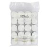 The Opella Tealight Candles 8 Hour 20 Pack typically refers to a set of tealight candles known for their long-lasting burn time of approximately 8 hours per candle. These...