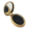 The Oval Travel Folding Pocket Hair Brush with Mirror is a compact and convenient grooming accessory designed for on-the-go use. It features an oval shape and includes a mirror,...