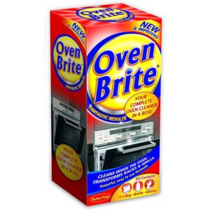 The Oven Brite Complete Oven Cleaner is a 500ml cleaning product designed to effectively clean ovens. It usually comes with a bottle bag and gloves for safe and convenient...