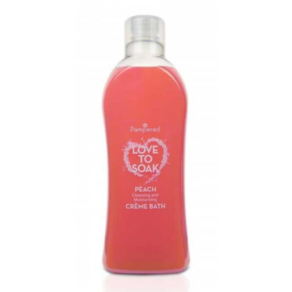 The "Pampered Crème Bath Moisturising Peach" is a personal care product designed for bathing, featuring a peach fragrance and moisturizing properties. It comes in a 1-liter...