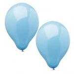 The Papstar Light Blue Birthday Party Balloons come in a pack of 10 pieces. Each balloon is 25 cm in size. This party pack is designed for birthday celebrations and is...