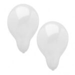 The Papstar White Birthday Party Balloons come in a pack of 10 and are designed for party decorations. Each balloon measures 25cm in diameter, making them a suitable size for...