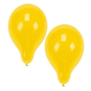 The Papstar Yellow Birthday Party Balloons pack includes 10 balloons, each measuring 25 cm in diameter. These balloons are perfect for adding a festive touch to any birthday...