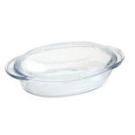The PB Borcam Oval Casserole Dish is a high-quality glass cookware item with a capacity of 2.25 liters. It comes with a lid, making it suitable for both cooking and serving....